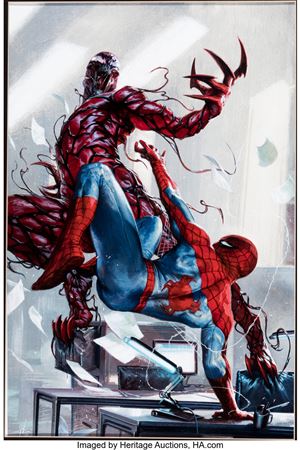 Sample artwork by Gabriele Dell'Otto (Born 1973), known for comic illustration - View similar artists and auction records