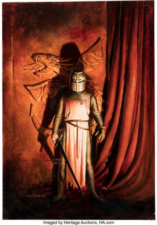 Sample artwork by John Bolton (Born 1951), known for comic illustration, fantasy art, design - View similar artists and auction records