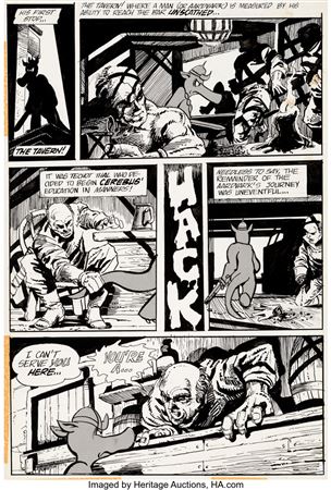 Dave Sim Cerebus #1 Story Page 2 Original Art (Aardvark-Vanaheim, 1977)
