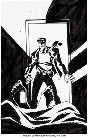 Sample artwork by Michael Oeming (20/21st century), known for comic illustration - View similar artists and auction records