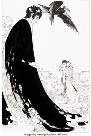 P. Craig Russell The Sandman: The Dream Hunters #1 Cover Original Art (DC, 2009)