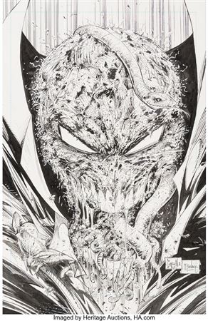 Spawn #89 Cover Original Art (Image, 1999)