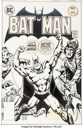 Batman #281 Cover Original Art (DC, 1976)