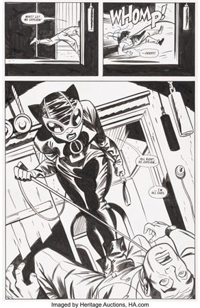 Catwoman #3 Story Page 22 Original Art (DC, 2002) by Darwyn Cooke - Auction record, sale price, and art valuation. Compare with similar artists and explore comparable artworks.