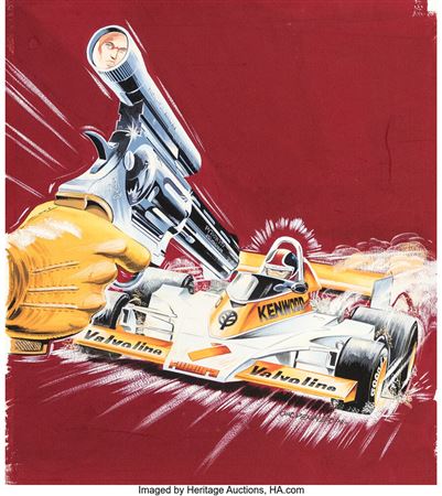 Christian Denayer Alain Chevallier, Team de la Mort #9 Cover Original Art (Dargaud, 1979) by Christian Denayer - Auction record, sale price, and art valuation. Compare with similar artists and explore comparable artworks.