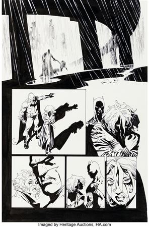 Eduardo Risso Batman #624 Story Page 2 Original Art (DC, 2004)