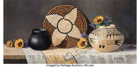 Hopi Harmony by Rose Day - Auction record, sale price, and art valuation. Compare with similar artists and explore comparable artworks.