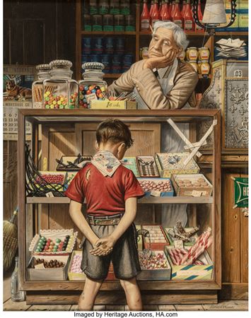 Penny Candy, The Saturday Evening Post Cover