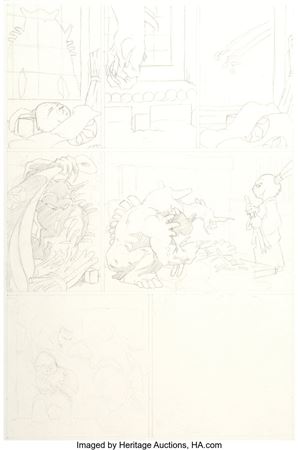 Stan Sakai Albedo #2 Unused Usagi Yojimbo Story Page Original Art (Thoughts & Images, 1984)
