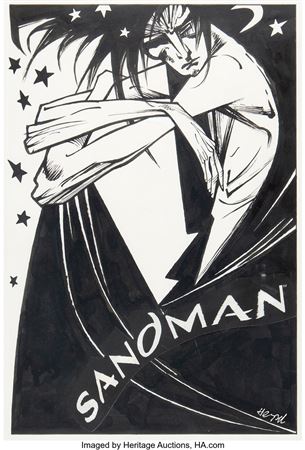 Marc Hempel Sandman: The Kindly Ones Unused Cover Original Art (undated)