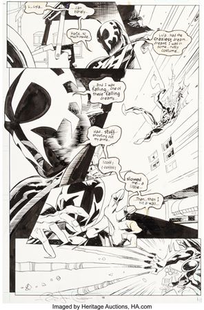 Rick Leonardi and Al Williamson Spider-Man 2099 #6 Story Page 12 Original Art (Marvel, 1993)
