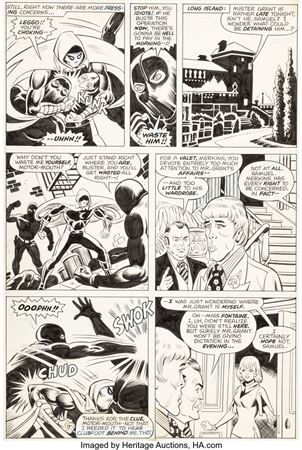 Don Perlin Marvel Spotlight #28 Story Page 2 Moon Knight Original Art (Marvel, 1976)