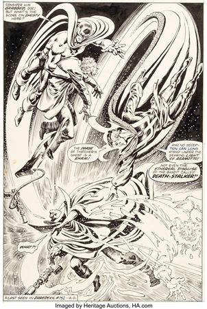 Tom Sutton and Ernie Chan Doctor Strange #29 Splash Page 11 Original Art (Marvel, 1978)