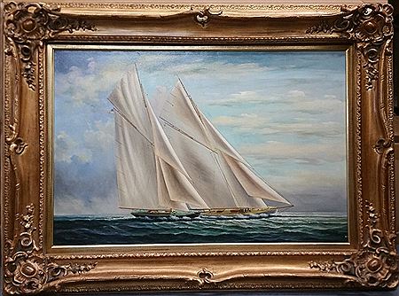 Sailboat Race Seascape