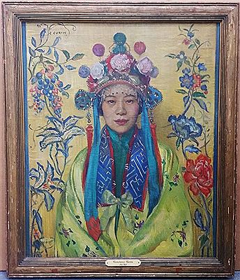 Portrait Miss Yu Chinese Dress