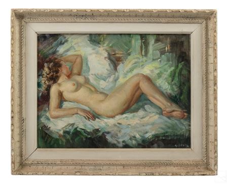 Nude Impressionist Painting