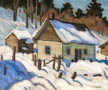 Cabin in Winter