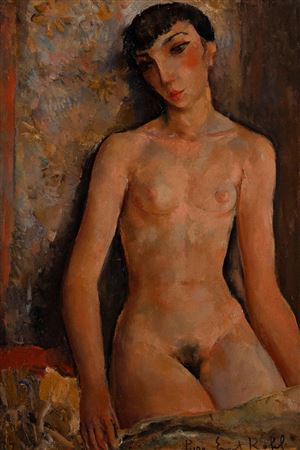 NUDE OF AN ANDROGYNOUS YOUNG BEAUTY, 1927