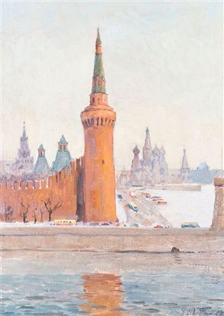 A view of the Kremlin in Moscow