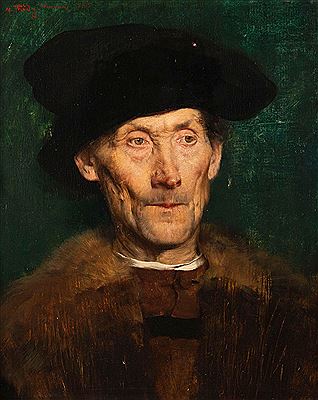Portrait of an elderly man (1885)