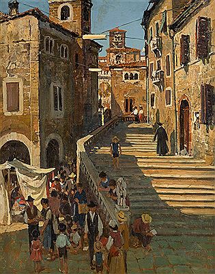 Lively Venetian Street
