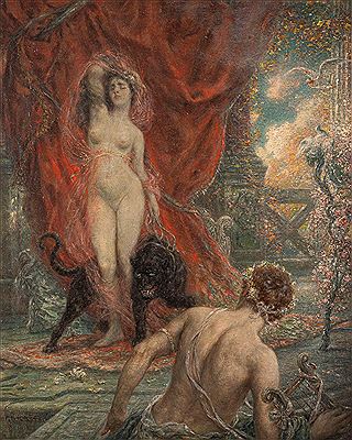 Antique scene