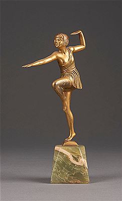 Art Nouveau dancer