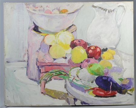 Sample artwork by Sally Turner (20th Century), known for painting - View similar artists and auction records