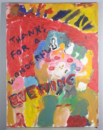 "Thanks for a wonderful evening"
