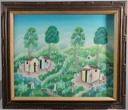 Hatian farm scene