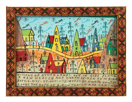VISIONS OF OTHER LANDS. OUT IN GODS PLANS. A NEW HEAVEN AND EARTH SPOKEN OF IN BIBLE , 1995