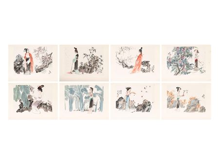 Characters from the Dream of the Red Chamber (8)