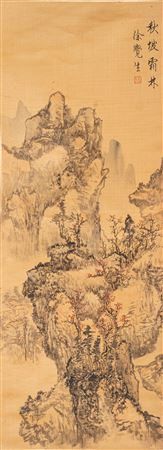 Mountainscape in Autumn