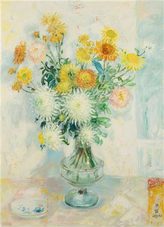 Composition (Fleurs), 1970