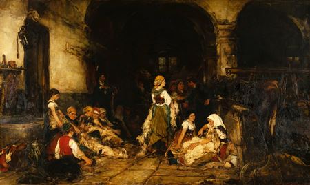 Artwork by Walter Shirlaw