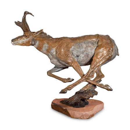 Sample artwork by Ken Rowe (Born 1954), known for wild animal sculpture, painting - View similar artists and auction records