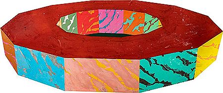 Sample artwork by Ronald Wendel Davis (1937 - 2025), known for geometric and lyrical abstraction, graphics - View similar artists and auction records