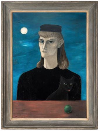 Self and Cat (Possims), 1953