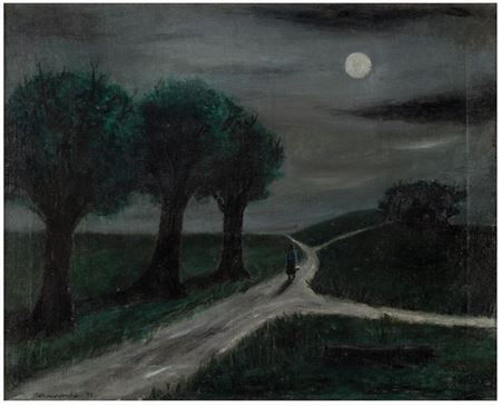 Visit at Midnight (Road Leading Home), 1941