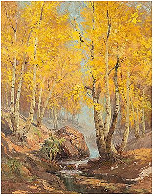 Aspens in the Fall