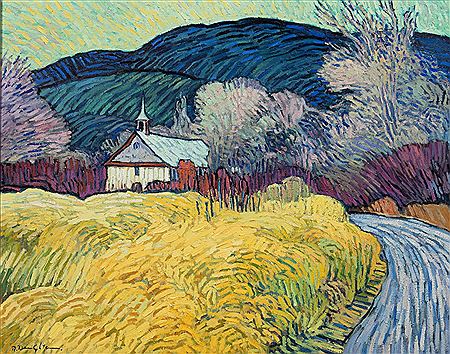 At Arroyo Hondo by Robert Daughters - Auction record, sale price, and art valuation. Compare with similar artists and explore comparable artworks.