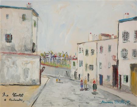 Rue Cortot à Montmartre, 1939