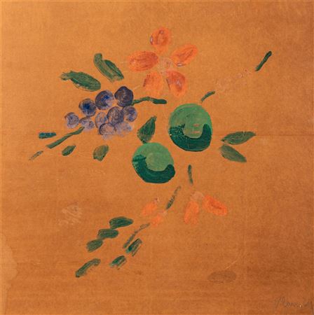 Nature morte avec fleur et fruit, 1905