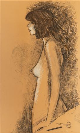 Jeune fille nue, 1974