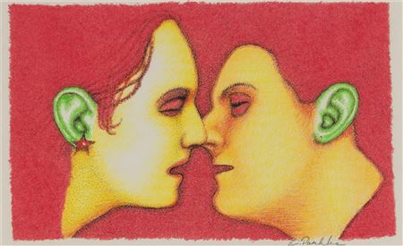 Untitled (Kissing Couple)