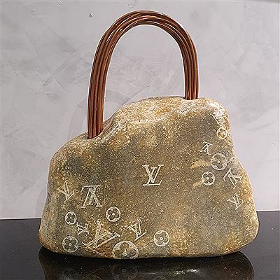 Luxury stone-Louis Vuitton grey