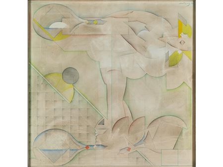 Sample artwork by Adam Lude (Rudolf) Doring (1925 - 2018), known for painting, graphic artist - View similar artists and auction records