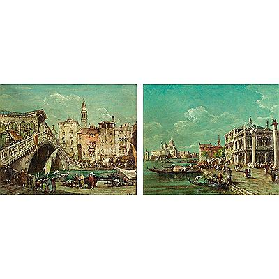 ANSICHTEN VON VENEDIG (2) by Eugenio Bonivento - Auction record, sale price, and art valuation. Compare with similar artists and explore comparable artworks.