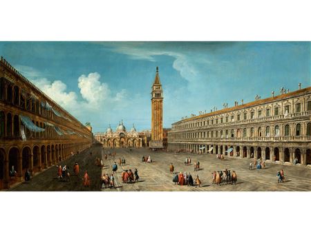 PIAZZA SAN MARCO WITH A VIEW TO THE BASILICA