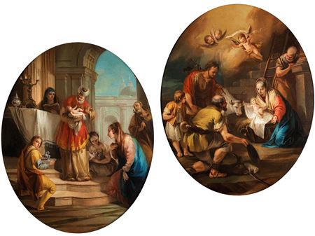 Sample artwork by Francesco Zugno (1709 - 1787), known for religious theme rococo painting - View similar artists and auction records